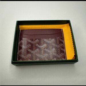 Goyard card holder